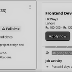 Frontend Developer (HTML & CSS)