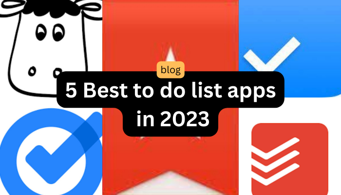5 Best to do list apps in 2023