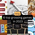6 top grossing games in 2023