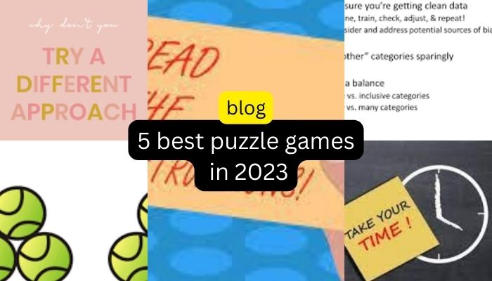 5 best puzzle games in 2023